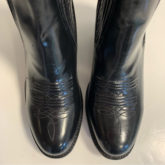 Botas El Jinete vintage men’s ankle boots black leather main image 10